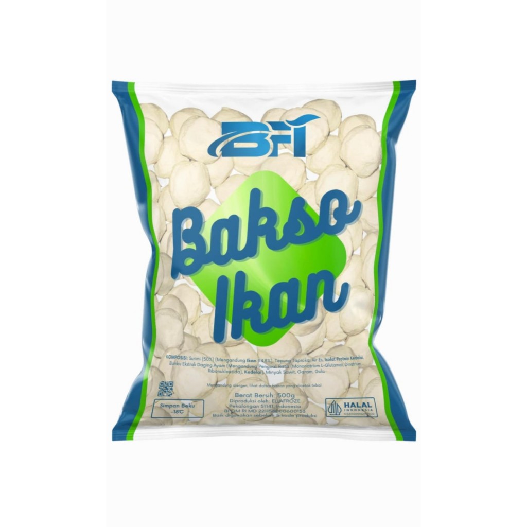 

BFI BAKSO IKAN OLAHAN IKAN 500GR