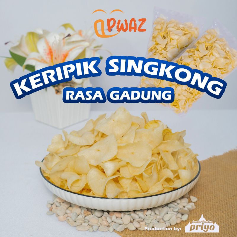 

Keripik Singkong Gadung Priyo Snack Borobudur Renyah & Gurih Khas Magelang