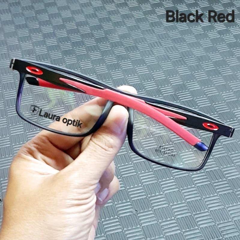 Frame pria Kacamata Sporty model kotak