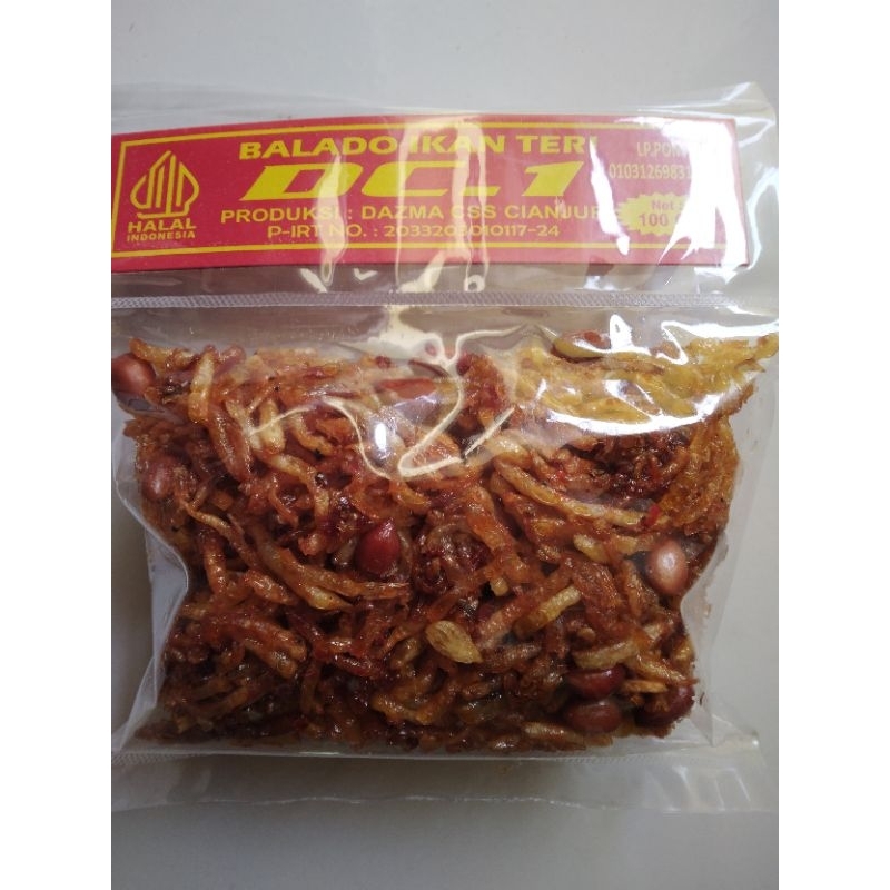 

Balado Teri Kacang Kentang Kemasan 100 Gram