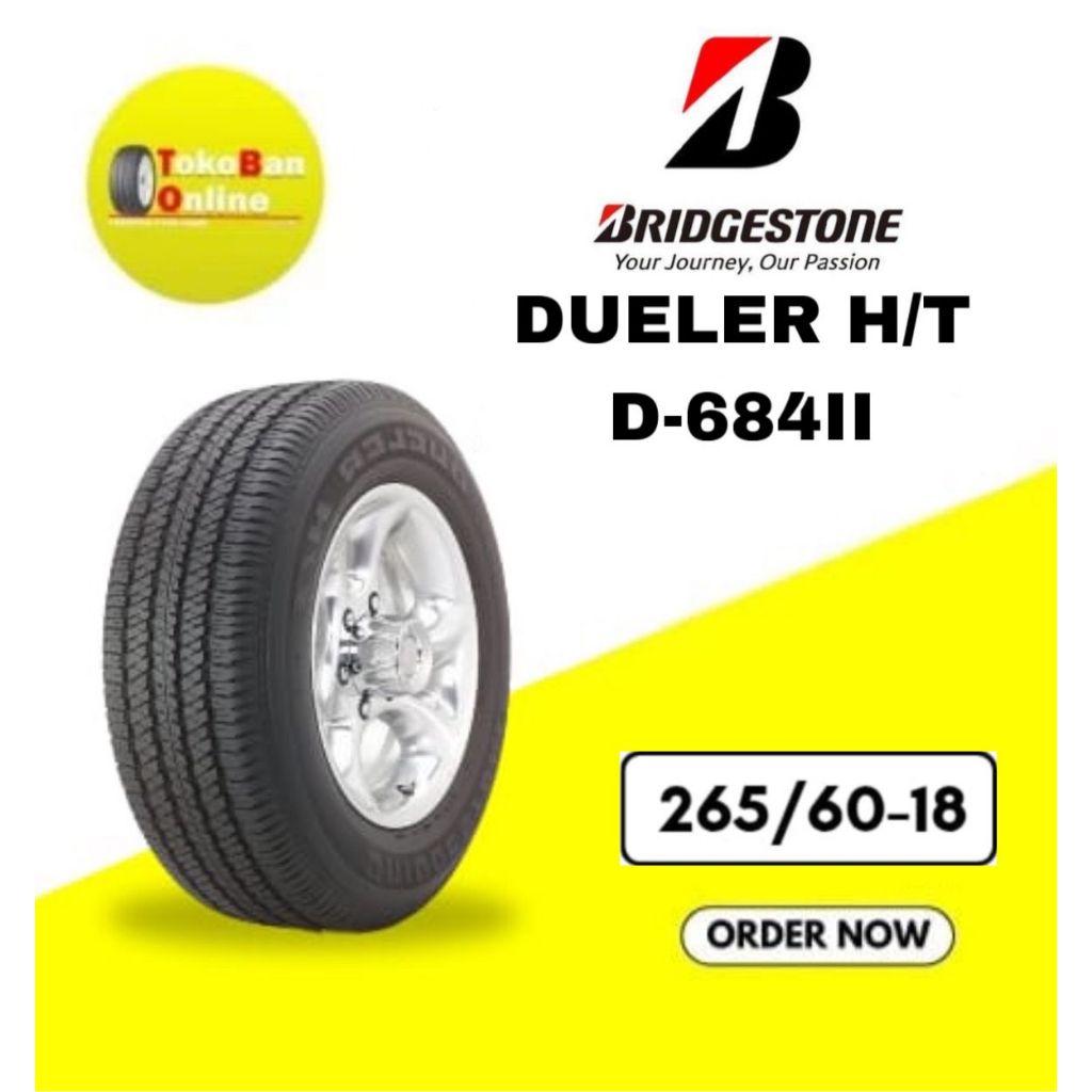 Ban Bridgestone 265/60R18 265/60/18 26560R18 265/60R18 2656018 R18 R 18 D684II