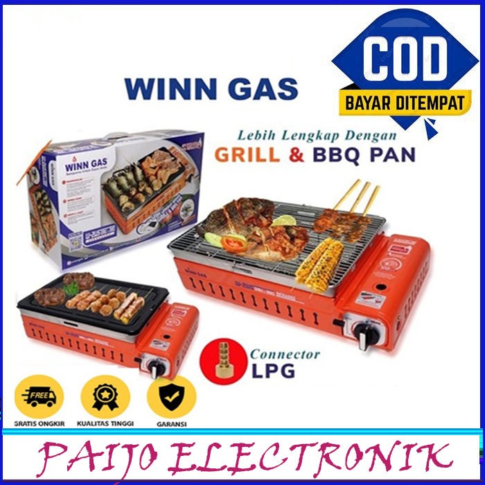 Kompor panggangan WINN GAS W2WS Grill/BBQ /Kompor Sate