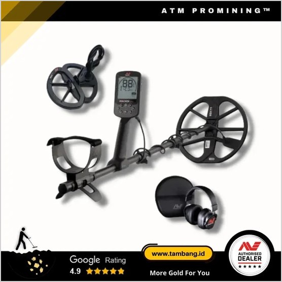 Equinox 900 - Detektor Emas - minelab - 100% Ori