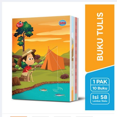 

FS Buku Tulis SIDU Sinar Dunia 58 Lembar 1 Pack Big Bos
