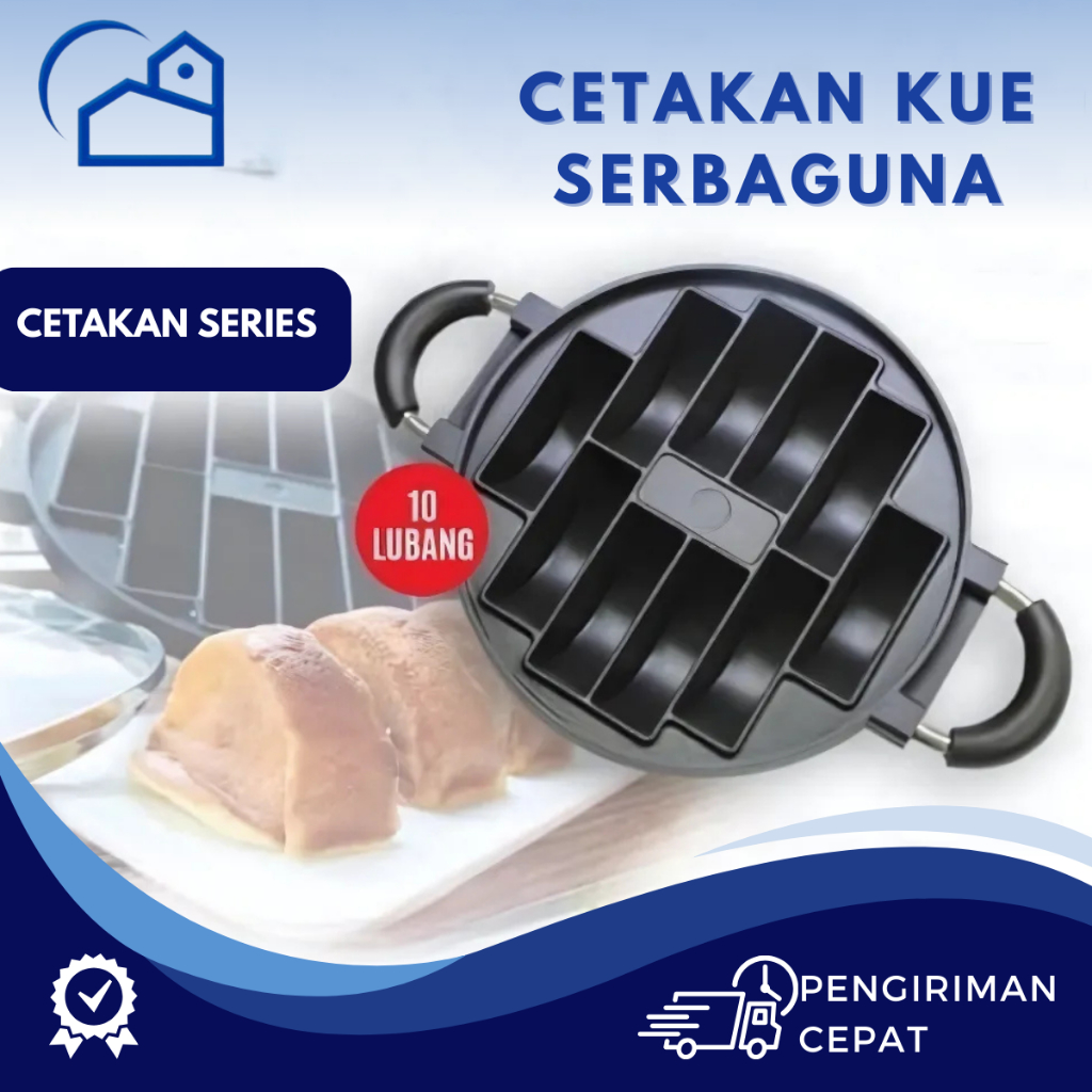 HOMESTATION - Cetakan Kue Bolu bulat / Cetakan Pan Cake/ Cetakan Kue Pukis Cetakan Dorayaki GSF