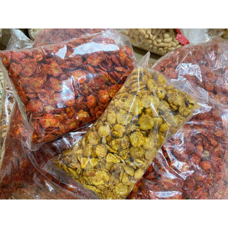 

500g dan 1KG EMPING MELINJO PEDAS MANIS GONGSO GULA PREMIUM -Citarasa snack
