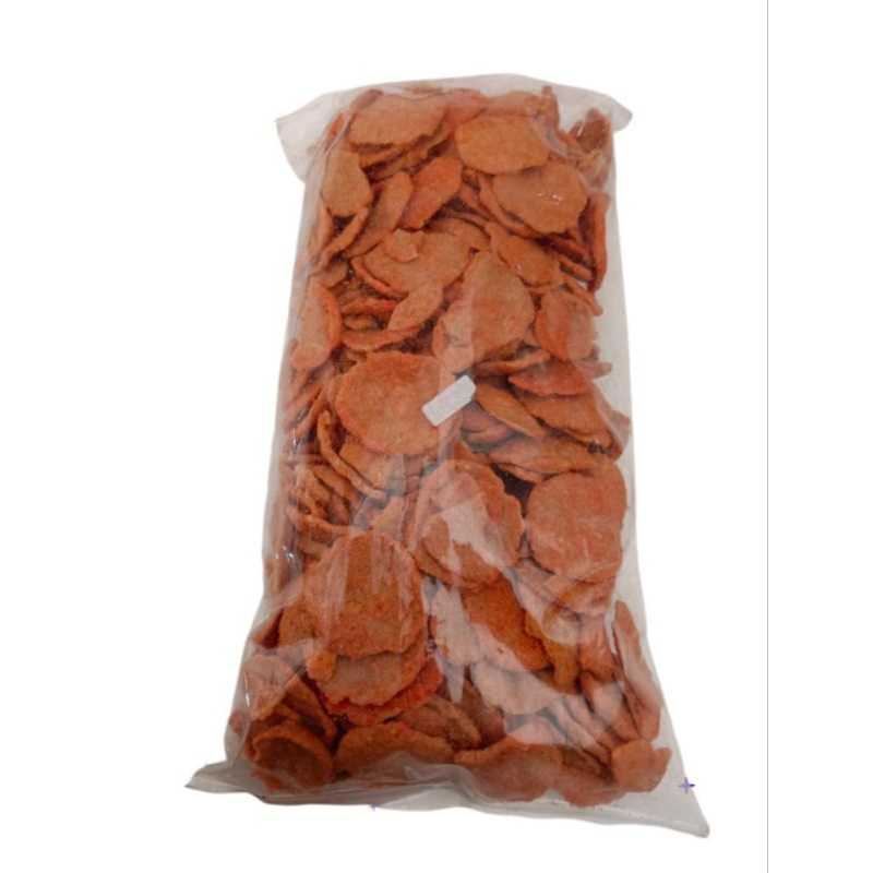 

Basgor krupuk bakso goreng pedas 400gr