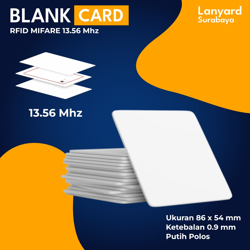 

BLANK CARD rfid S50 Thermal MIFARE 1K MIFARE 13,56 mHz