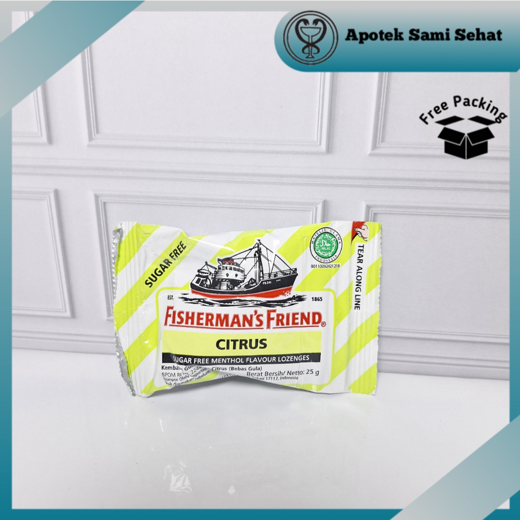 

1 Sachet FISHERMAN'S FRIEND CITRUS