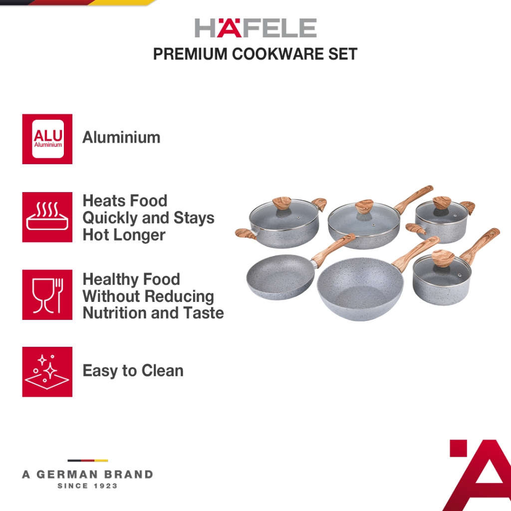 Hafele Premium Cookware Set - Perlengkapan & Peralatan Masak