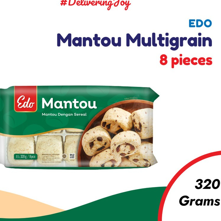 

Edo mantou multigrain 320gr