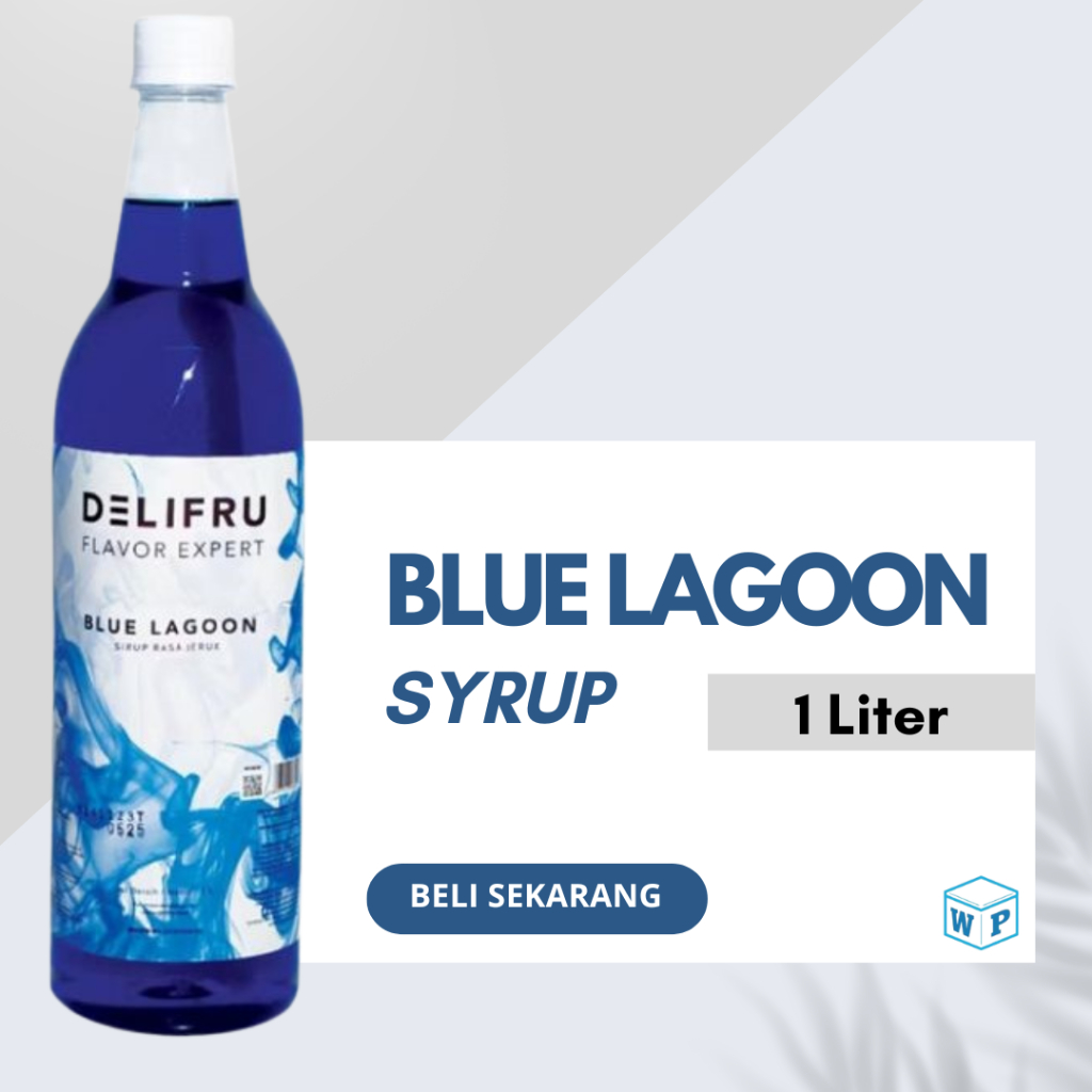 

Delifru Blue Lagoon Flavor Expert 1 Liter - Sirup Lagoon Biru Premium