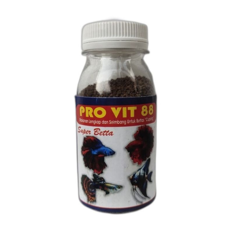 Provit 88 pakan ikan cupang / pakan ikan hias