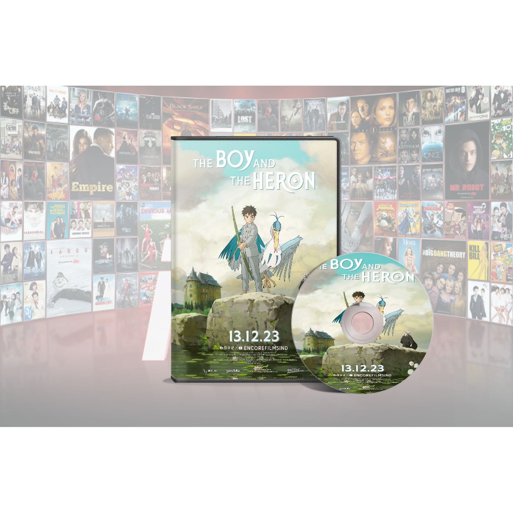 DVD Film Animasi The Boy And The Heron (2023)