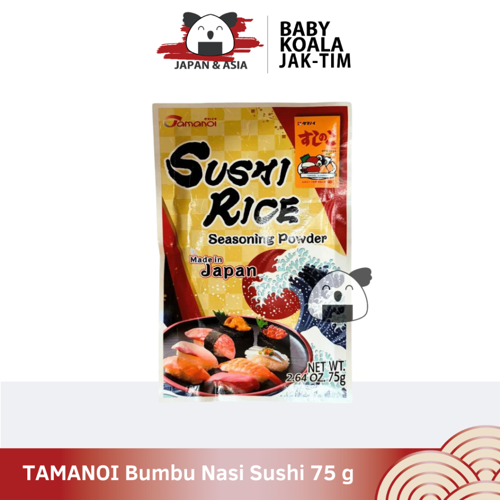 

TAMANOI Sushinoko Bumbu Nasi Sushi 75 g │ Seasoning Instan Import Sushi Rice Mix Powder - Jaktim