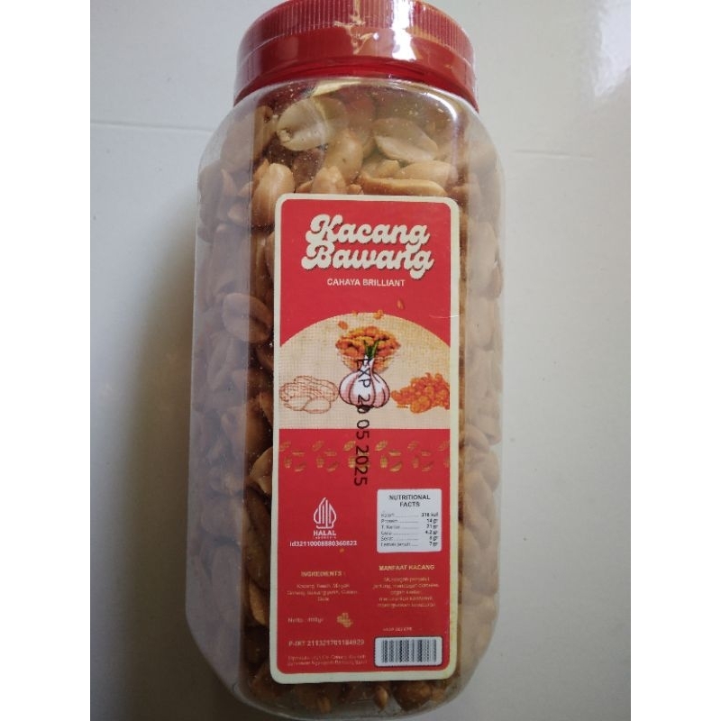 

Kacang Bawang Renyah Kemasan 400 Gram