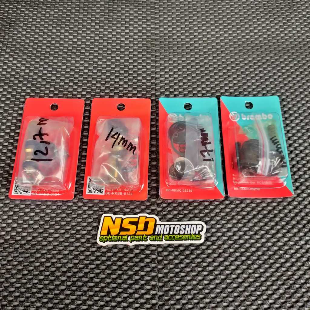 Repair Kit Master Rem RCB Sil Seal Master Rem RCB E2 14MM Master Rem Domin0 Bremb0 RCS 19