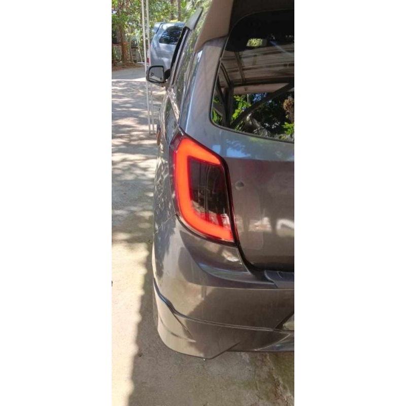 lampu belakang agya ayla model led bar