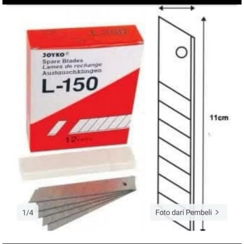 

ISI KARTER BESAR JOYKO L-150