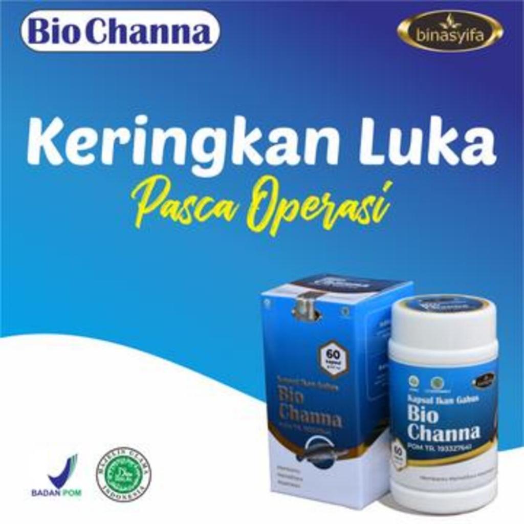 Bio Channa Kapsul – Obat Luka Pasca Operasi & Diabetes
