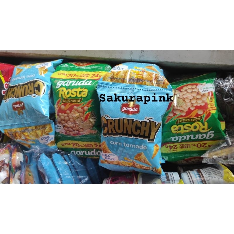 

Garuda rosta kacang panggang rasa bawang isi 10pcs