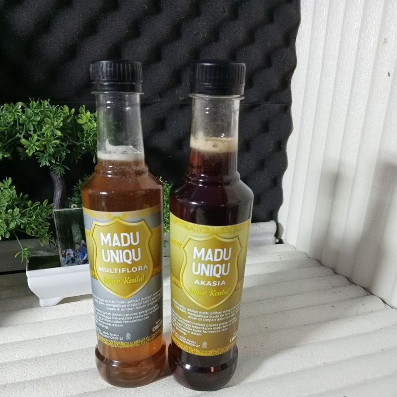 

Madu Murni Asli Akasia dan Multiflora 500 gr kemasan botol