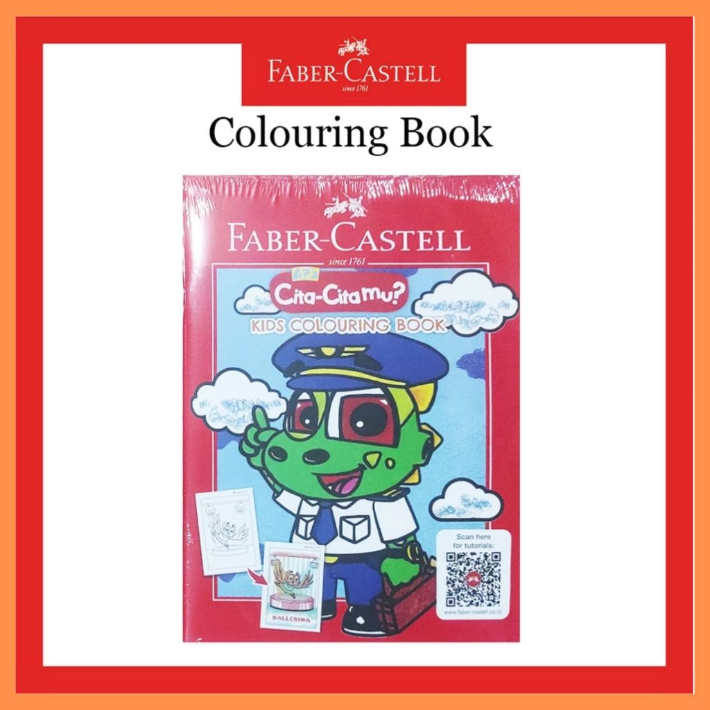

FaberCastell Buku Mewarnai