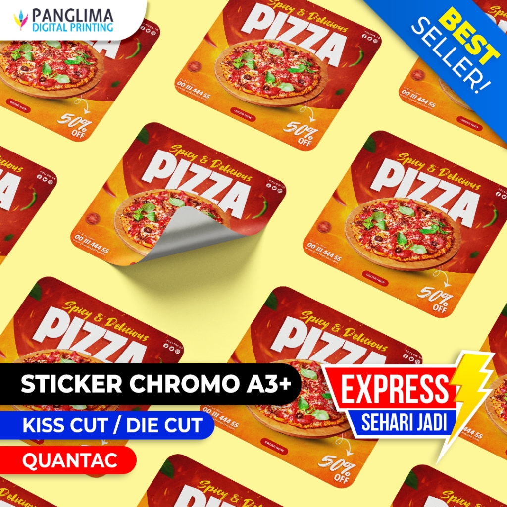 

Cetak Stiker Chromo A3+ CUT SEHARI JADI | Cetak Sticker Chromo | Label Chromo | Print Stiker Chromo