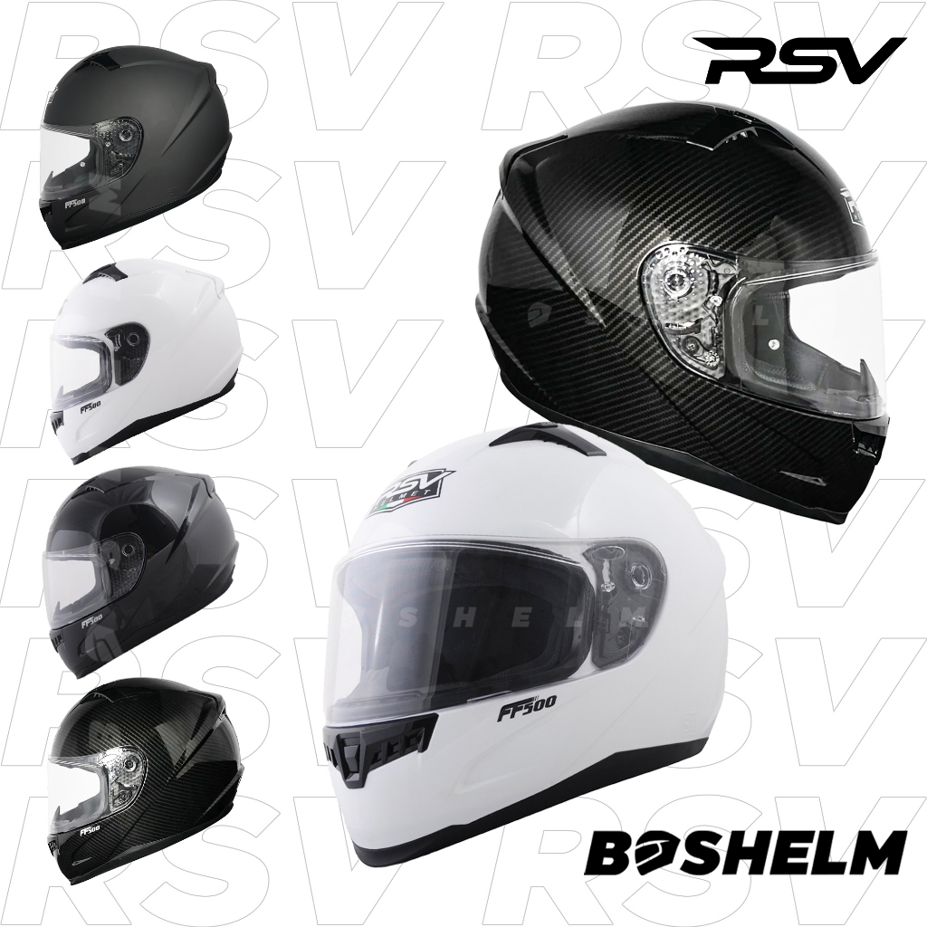 BOSHELM Helm RSV FF500 Helm Full Face SNI