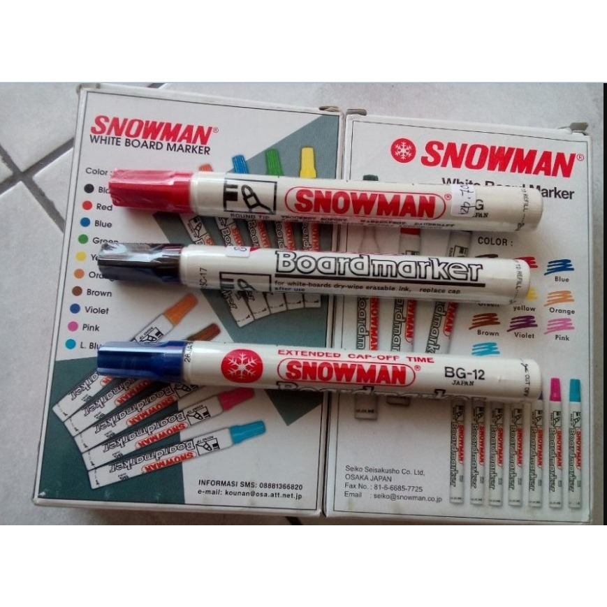 

Spidol Boardmaker,Tipe BG 12