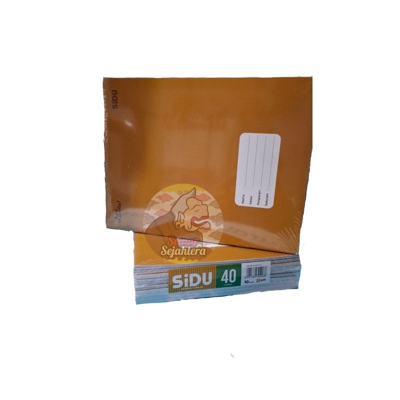 

SIDU BUKU TULIS KRAFT COKLAT 40 LEMBAR (10pcs)