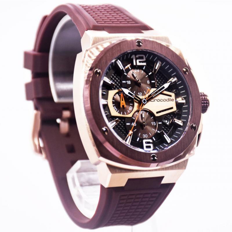 New jam tangan pria Crocodile CM-047D34F Original