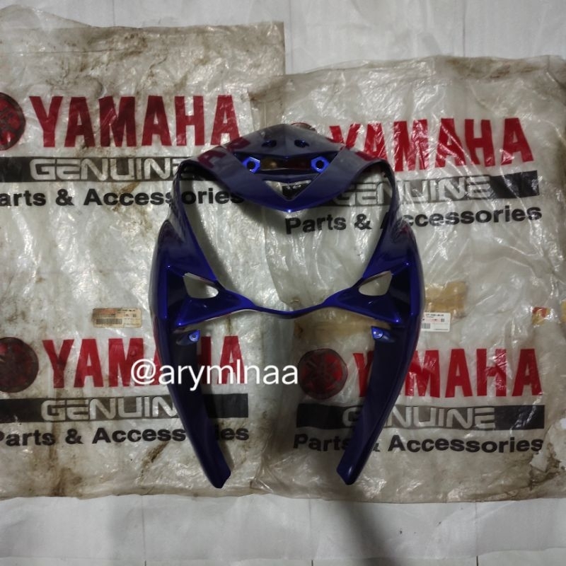 TAMENG PANEL DASI DEPAN MIO SOUL KARBU BIRU DPBMC 14D-F8311-00-P1 ORIGINAL YAMAHA YGP