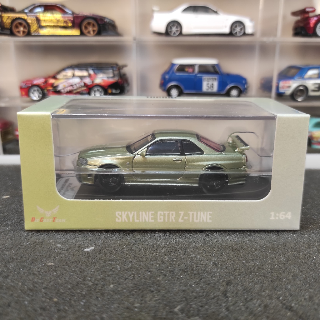 DCT x Topart 1:64 Nissan Skyline R34 Z-Tune JADE