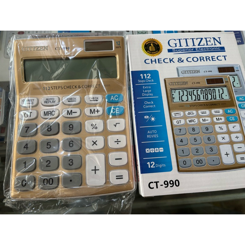 

KALKULATOR CITIZEN CT-990 12 digit extra large