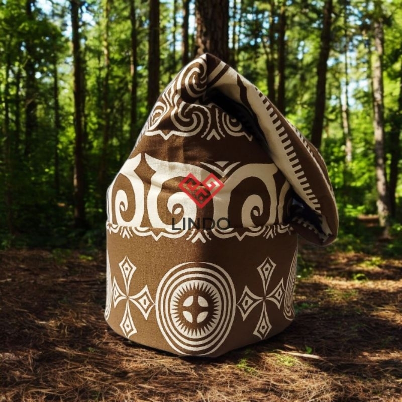 Passapu Batik Toraja/Hiasan Kepala Batik Toraja (Kode: DH1013510)