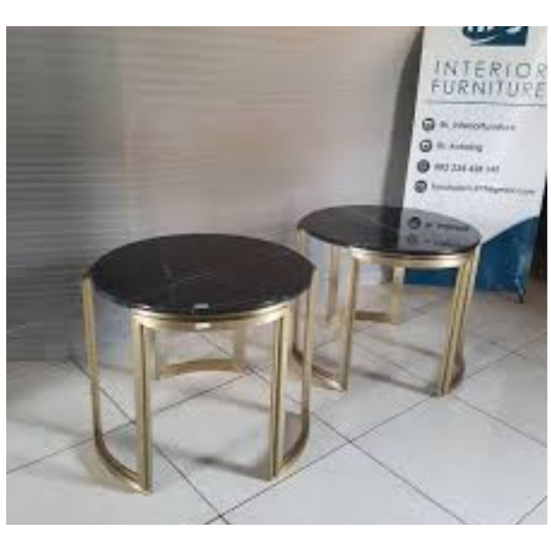 SET MEJA MARMER GRANIT HITAM SET MEJA MARMER BLACK NERO MEJA MARMER