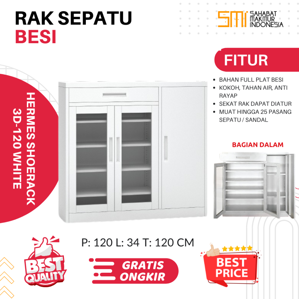 Rak Sepatu - Rak Serbaguna Rak Sandal Minimalis Lemari Sepatu Lemari Sandal Rak Minimalis