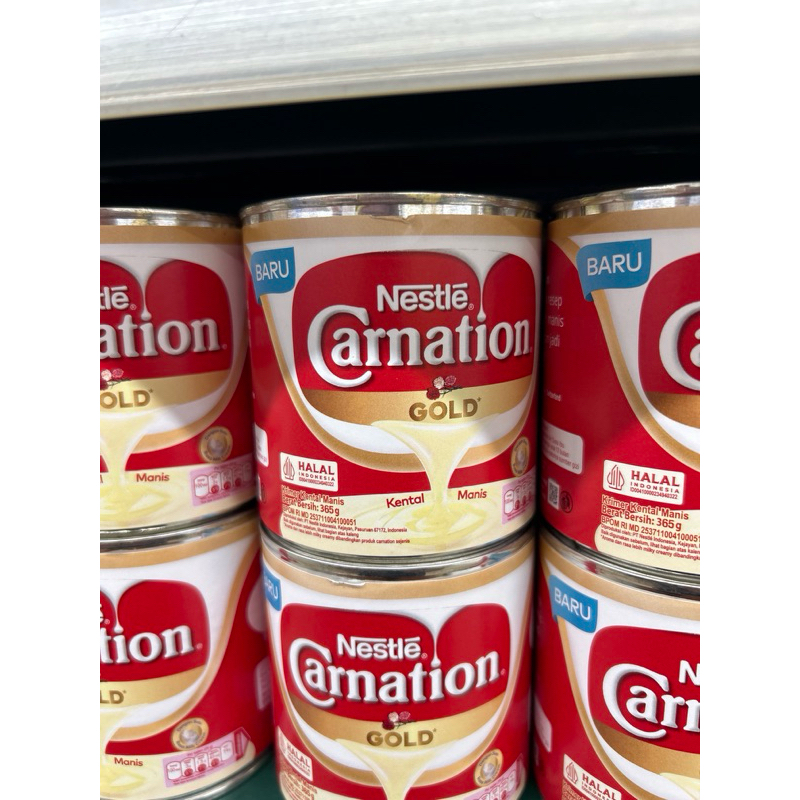 

Nestle Carnation GOLD 365gram kaleng