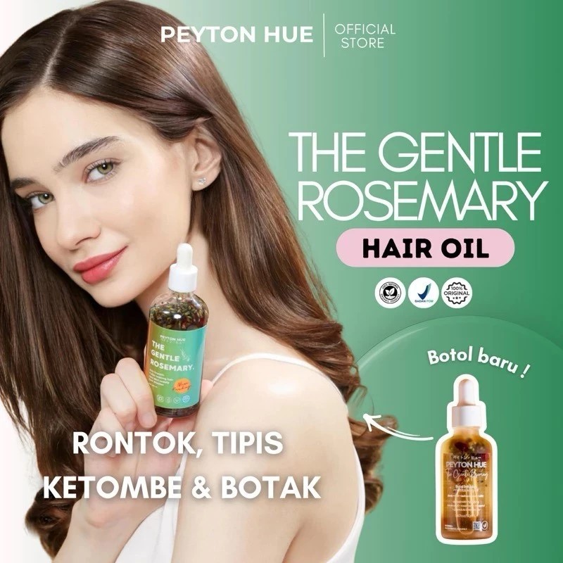 PEYTON HUE -The Gentle Rosemary Hair Oil Growth