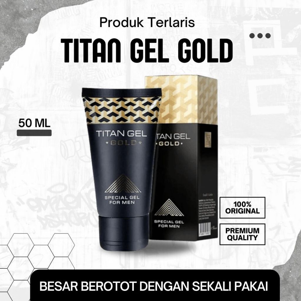 titan gel gold original 100% rusia