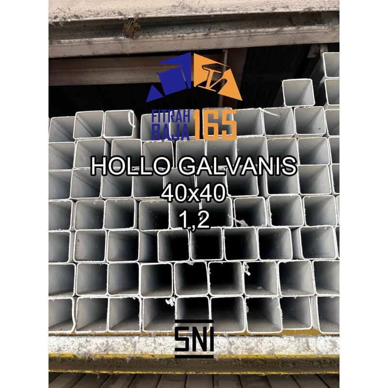 Besi Holo / Hollow Galvanis 40x40 KOTAK FULL