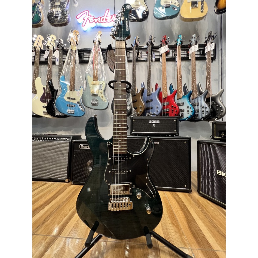 Yamaha Pacifica Pac612viifm Pac 612 Indigo Blue Gitar Elektrik Pac612