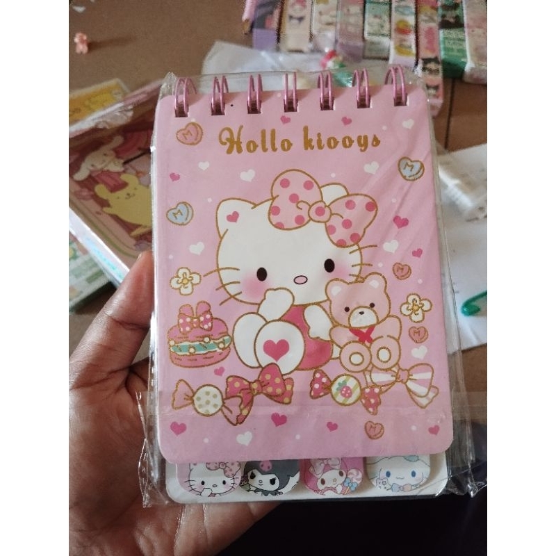 

Note Book KH Kuromi Cinnamorol Melody
