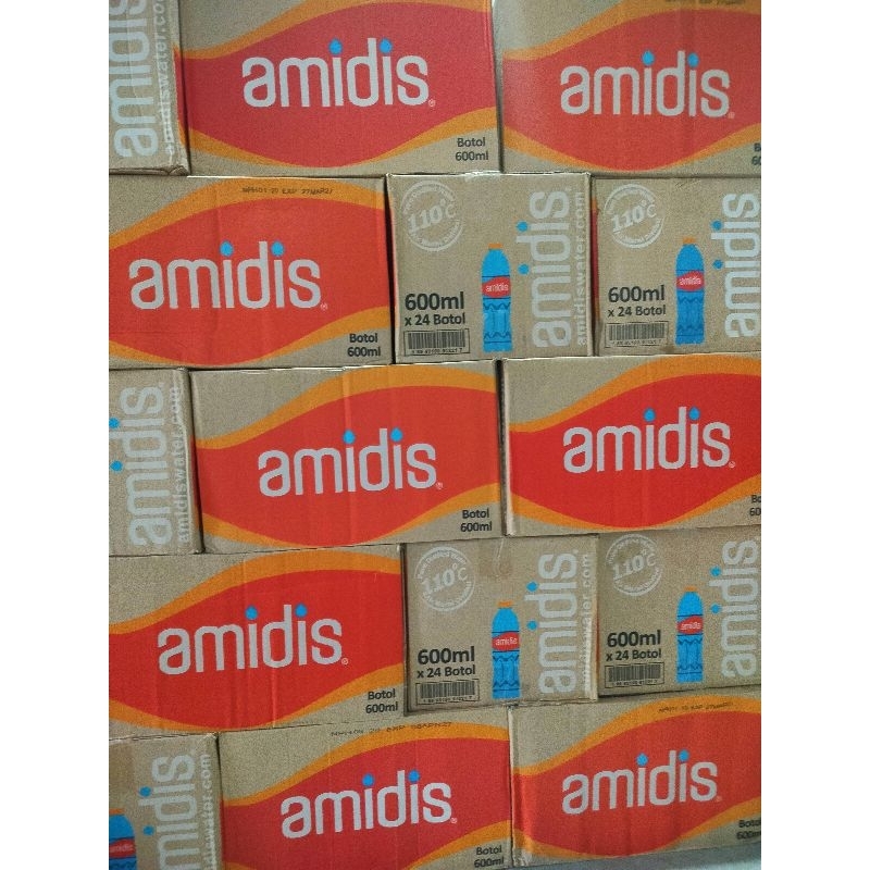 

PROMO MEI 2025 Air mineral Amidis botol 600 ml