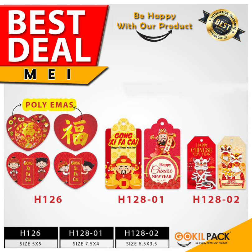 

Hangtag Imlek|Label Imlek|Sincia|Hangtag Chinese New Year|Murah|H126