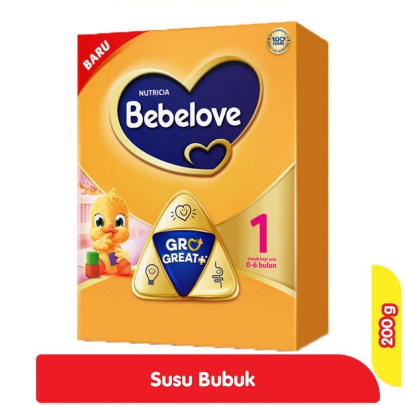 PROMO! Bebelove 1 (200g) Susu Formula Bayi (0-6bulan) / Susu Formula Bubuk untuk anak bebelac murah