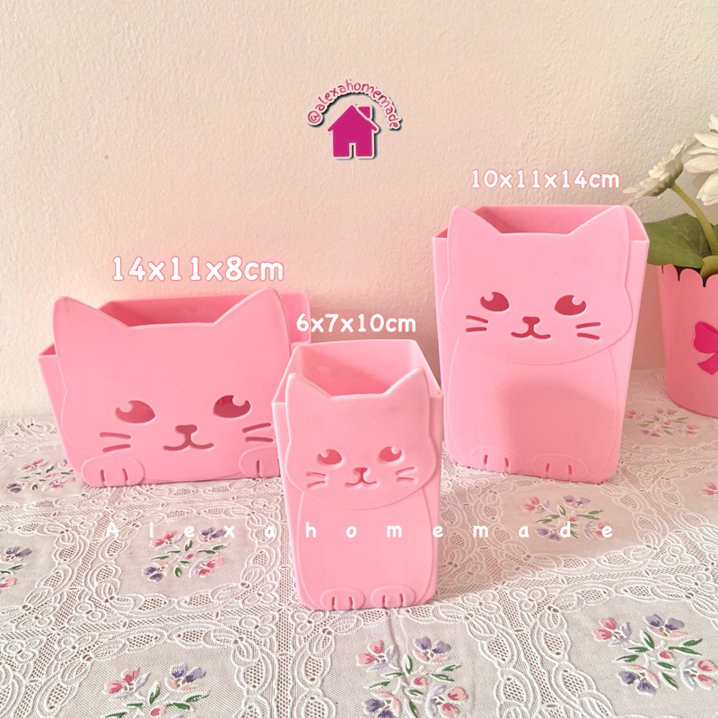 BUCKET SUTIL kucing pink
