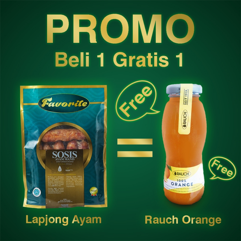 

Promo Lapjong Ayam Free Orange Juice