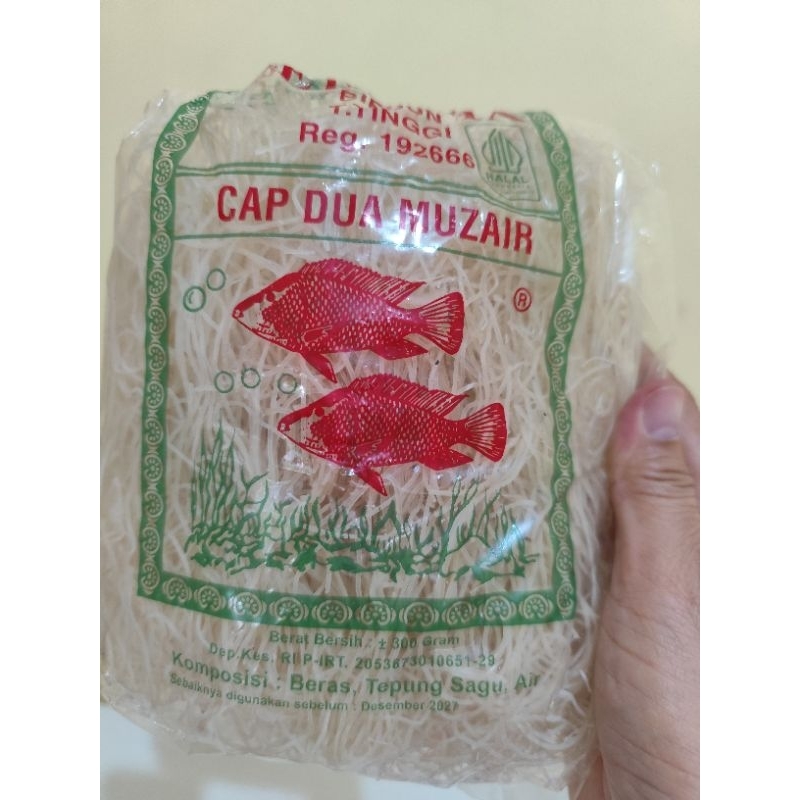 

Bihun Medan Cap 2 mujair 300 gr